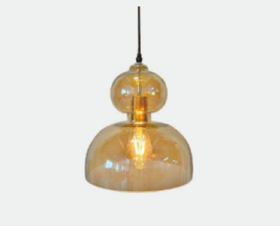 Neptune Blown glass pendant light 11559/1