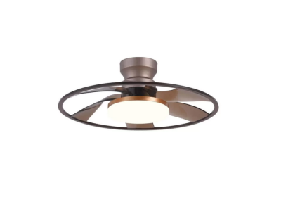 Luxaire Bronze BLDC Fandelier Flush Mounted D-0001