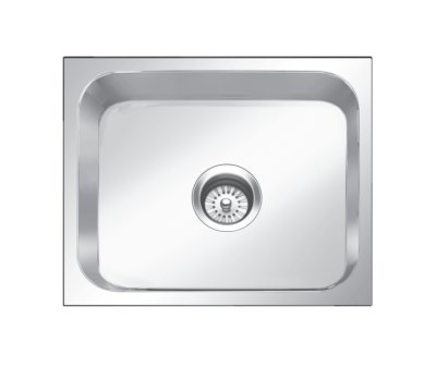 Nirali Rectangular straight Orra BG Series Stainless Steel Single Bowl Kitchen Sink  - (15 x 12 ) Inches