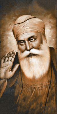 Livolla Guru nank dev ji poseter art 34 600 x 1200MM