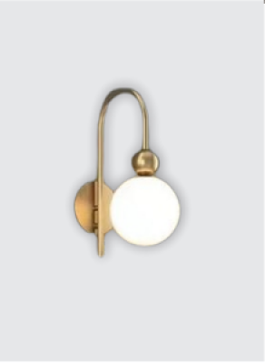 Neptune Metal J Shape Wall Lighting Lamp B3053