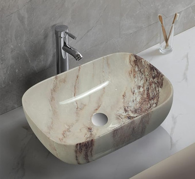 mansico cello Latest Ceramic Wash Basin Stylish Luxurious Countertop 1052