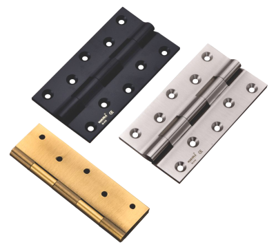 Manjula Brass Railway Hinges PVD Gold 4 mm