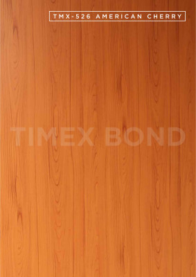 TMX-526 AMERICAN CHERRY  wooden texture Aluminum Composite Panel (ACP Sheet) by Timex. 3 MM