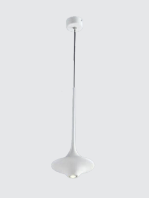 NEPTUNE Industrial Pendant Lighting Metal Shadow White 8010/1