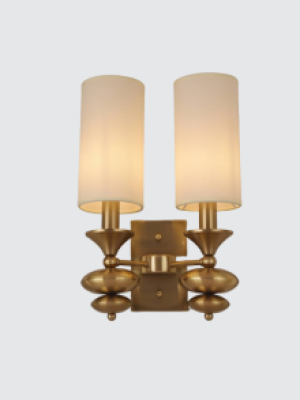 Neptune Two Light Wall Sconce 6646-2