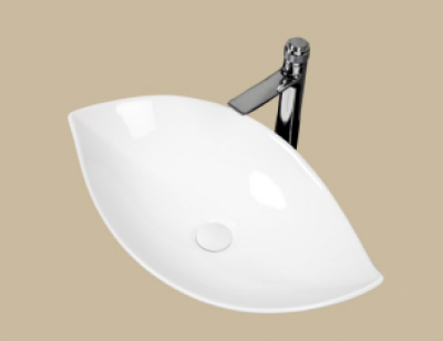 POWER PLUS White Table Top Basin PPWT-045