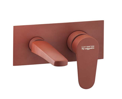 Asianpaints Matt Red Single Lever Concealed Diverter basin upper RDALDV103U