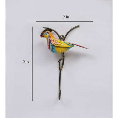 OPPERSTE MULTICOLOUR METAL
PAINTED WALL TREE
BIRD KEY HOLDER