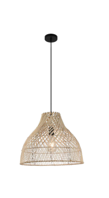 S2B2 Vintage Bamboo Woven Pendant Light BG-04-019