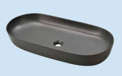 POWER PLUS Matt Grey Table Top Basin PPTT-408