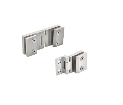 Manjula glass connector hinges