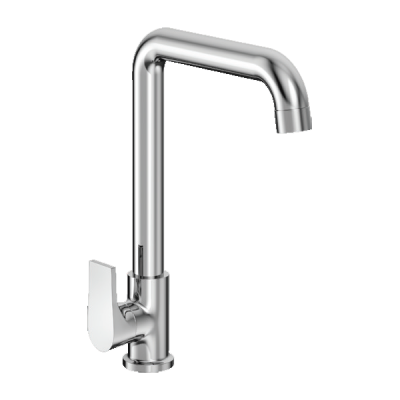 AFEY JULIET PILLAR TAP WITH SWAN NECK PILLAR TAP AND EXTENDED SPOUT