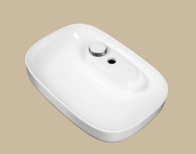 POWER PLUS White Table Top Basin PPWT-007