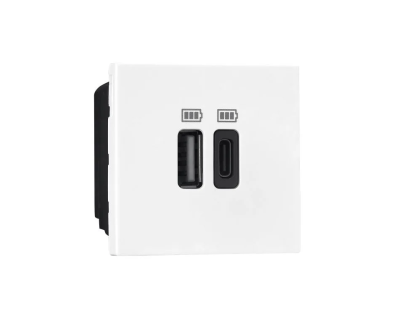 Legrand USB Charger-3000mA-Type A & C-2 Module