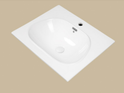 POWER PLUS White Table Top Basin PPWT-078