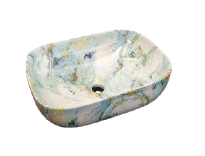 mansico royal Ceramic Table Top Glossy Wash Basin 1048