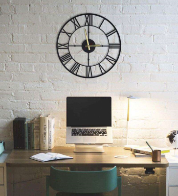 Oxford Metal Wall Clock