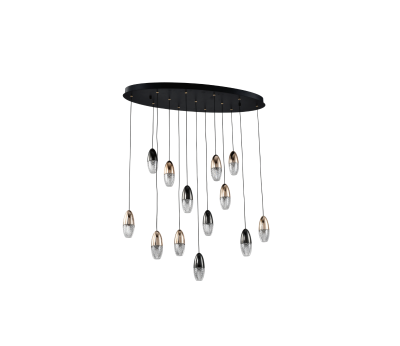 S2B2 Black Chandeliers Modern Light AB-04-026