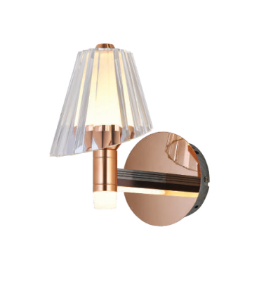 S2B2 ROSE GOLD crystal wall light AM-04-161