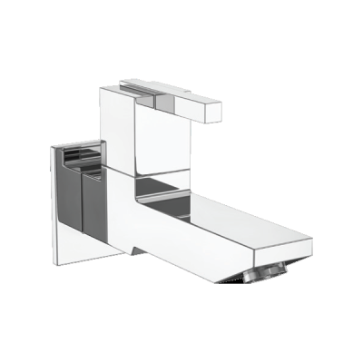 AFEY EDGE BIB COCK LONG BODY WITH WALL FLANGE.