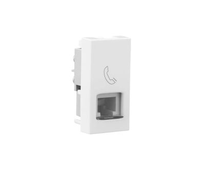 Legrand RJ 11 Telephone socket with shutter 1 module