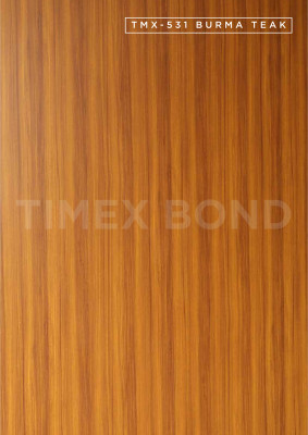 TMX-531 BURMA TEAK wooden texture Aluminum Composite Panel (ACP Sheet) by Timex. 3 MM