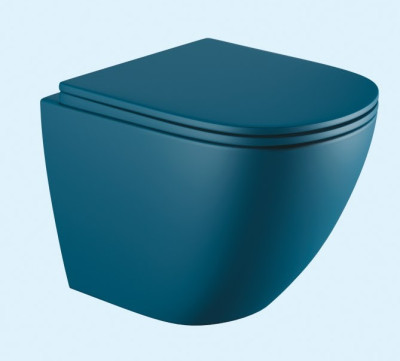 POWER PLUS R1 PINE BLUE Wall Hung Toilet