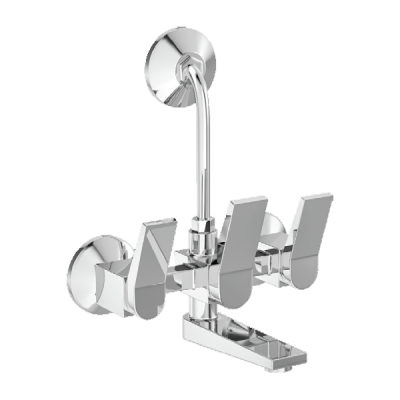 AFEY AERO WALL MIXER 3 IN 1 WITH SHOWER PROVISION WITH OVERHEAD SHOWER PROVISION