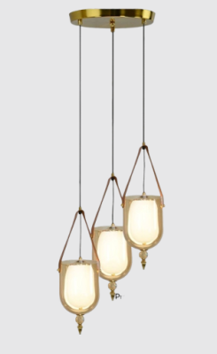 Neptune Glass Pendant Light Nordic Simple Brass Pendant Light Fixture CD3559/3