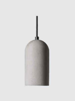 Neptune Grey Cement Pendant Lamp NEP-4