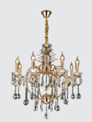 Neptune Elegant Lighting Royal Cut Clear Crystal 1556-8