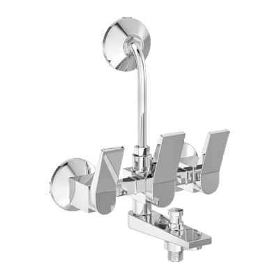 AFEY AERO WALL MIXER 3 IN 1 WITH SHOWER PROVISION 3 IN 1 SYSTEM WITH PROVISION FOR HAND SHOWER AND OVER HEAD SHOWER