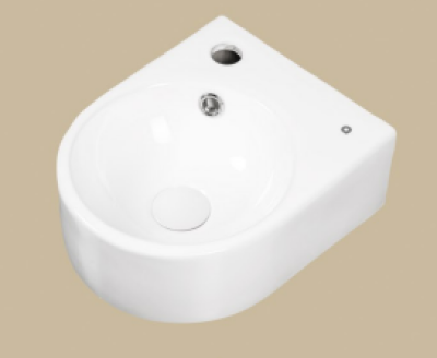 POWER PLUS White Table Top Basin PPWT-050