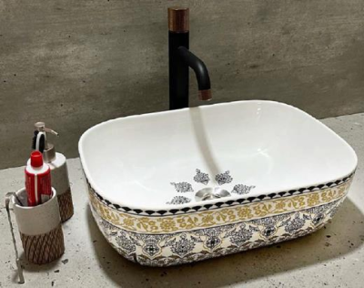 Global Rosa Table Top Basin 118