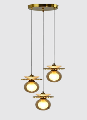 Neptune Modern Chandelier for Living Room, Kitchen, Dining Room, Bedroom CD3446/3