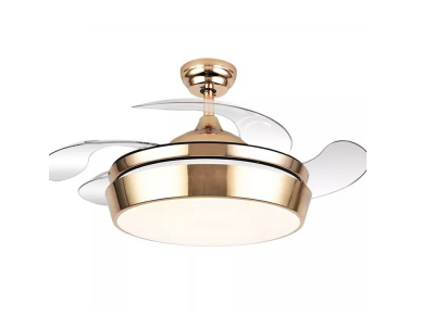 Luxaire BLDC White Chandelier Fan with ABS Blades SLR-0039