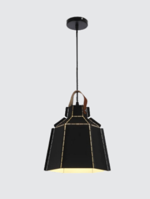 NEPTUNE Modern Black Chandelier Pendant Light 8107/1