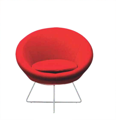 Accent Modern Study Red Chair LC-005