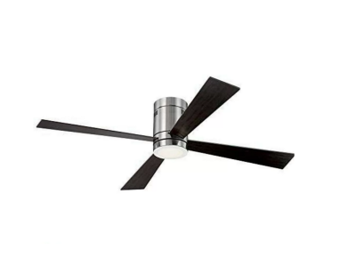 Luxaire Brushed Nickel Motor with Dark Oak / Reverse Maple Blades C-0001