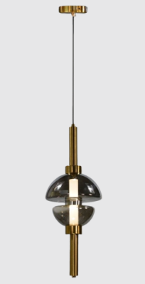 Neptune copper and smoke  Pendant Light CD3350/1