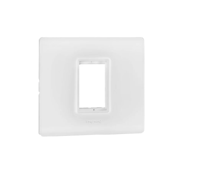 Legrand Cover Plate with Frame-1 Module