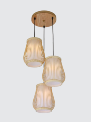 Neptune Bamboo Woven Lampshade Living Room Pendant Lamp Light Shade Decorative 3292-3