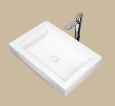 POWER PLUS White Table Top Basin PPWT-067