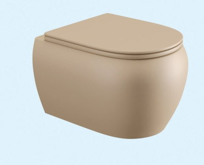 POWER PLUS R2 KHAKHI Wall Hung Toilet