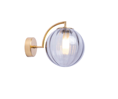 S2B2 Modern Striped Glass Wall Lamp Industrial Glass Wall AL-04-010