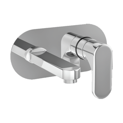 AFEY CANDY WALL MOUNTED BASIN MIXER WITH SPOUT