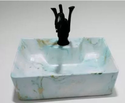 mansico cube Ceramic designer Wash Basin 1048