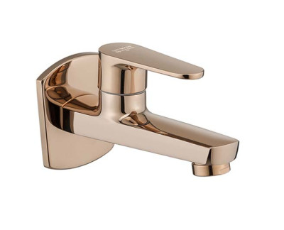 Asianpaints Rose Gold Bib Cock With Wall Flange RGALBC101