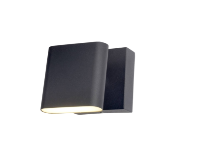 Neptune Matt Black Morden Wall Light 9367-1